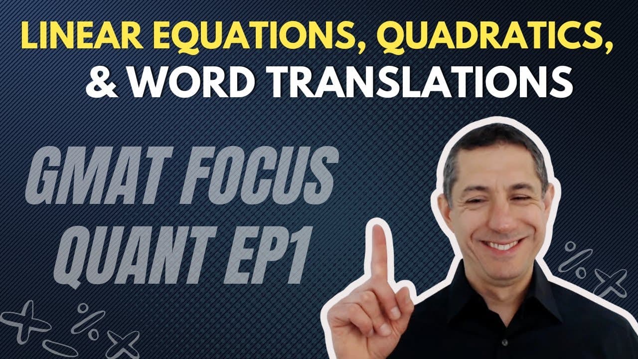 GMAT Focus Complete Course
