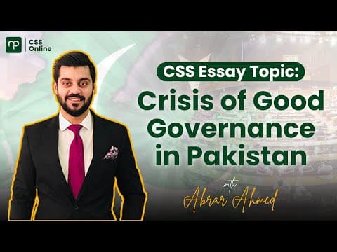 CSS Essay & Precis Writing Workshop
