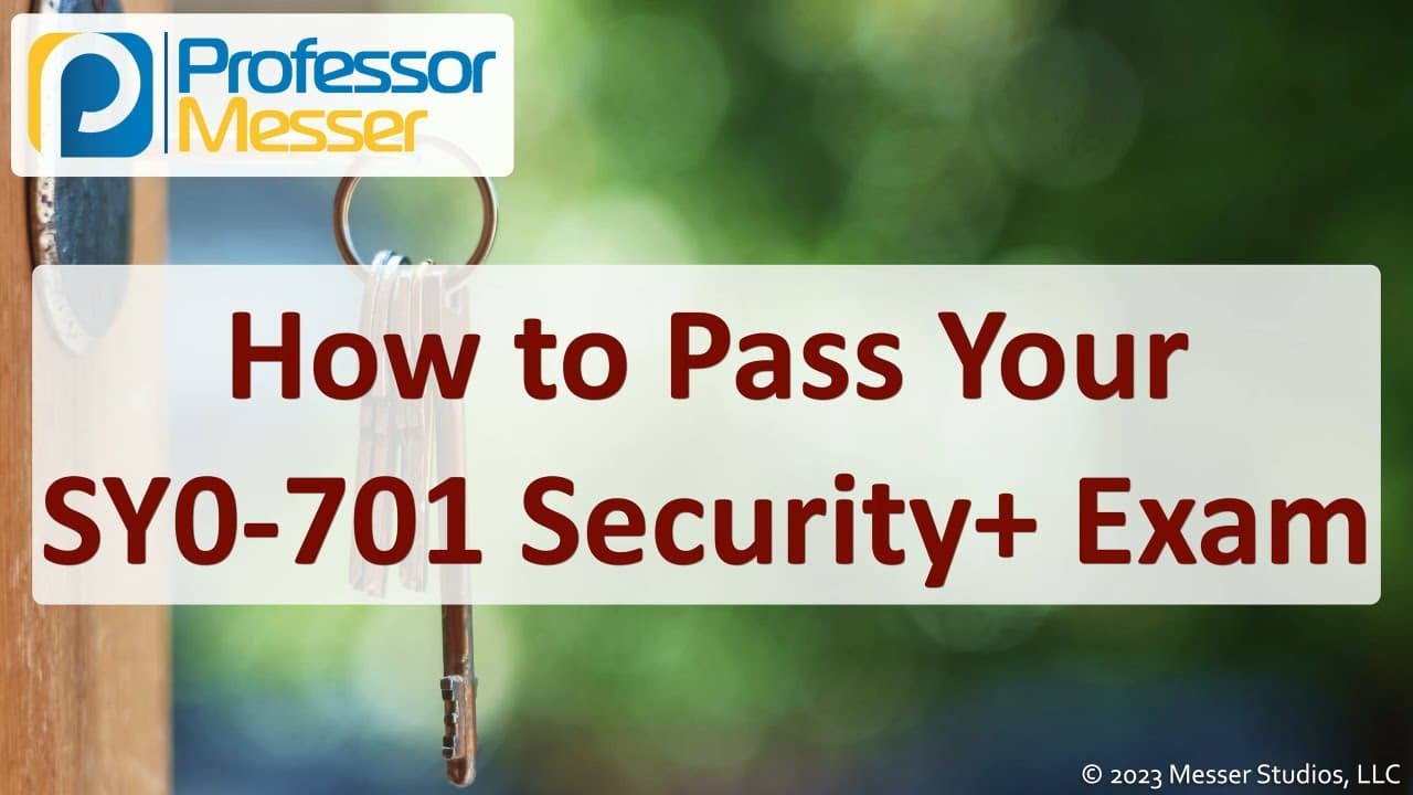 CompTIA Security+ (SY0-701) Complete Course