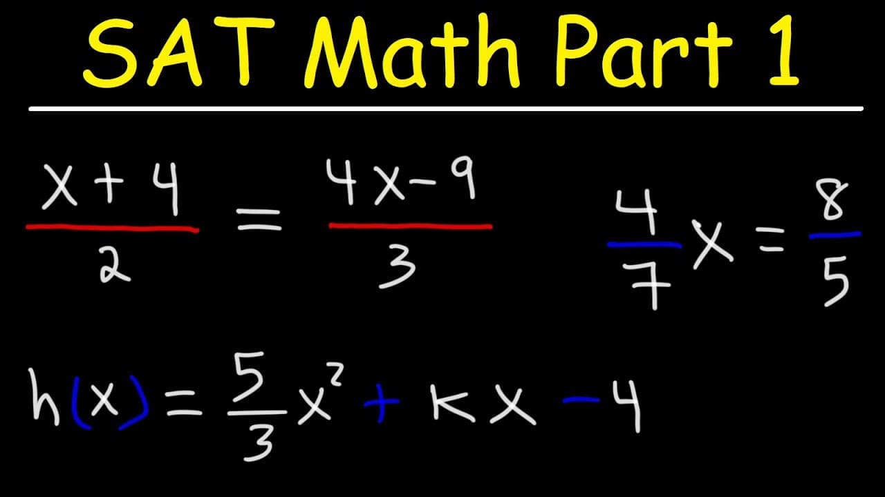 SAT & ACT Math Foundations