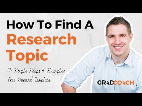How to Find a Research Topic