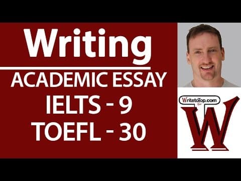 Academic Essay Writing for English Learners