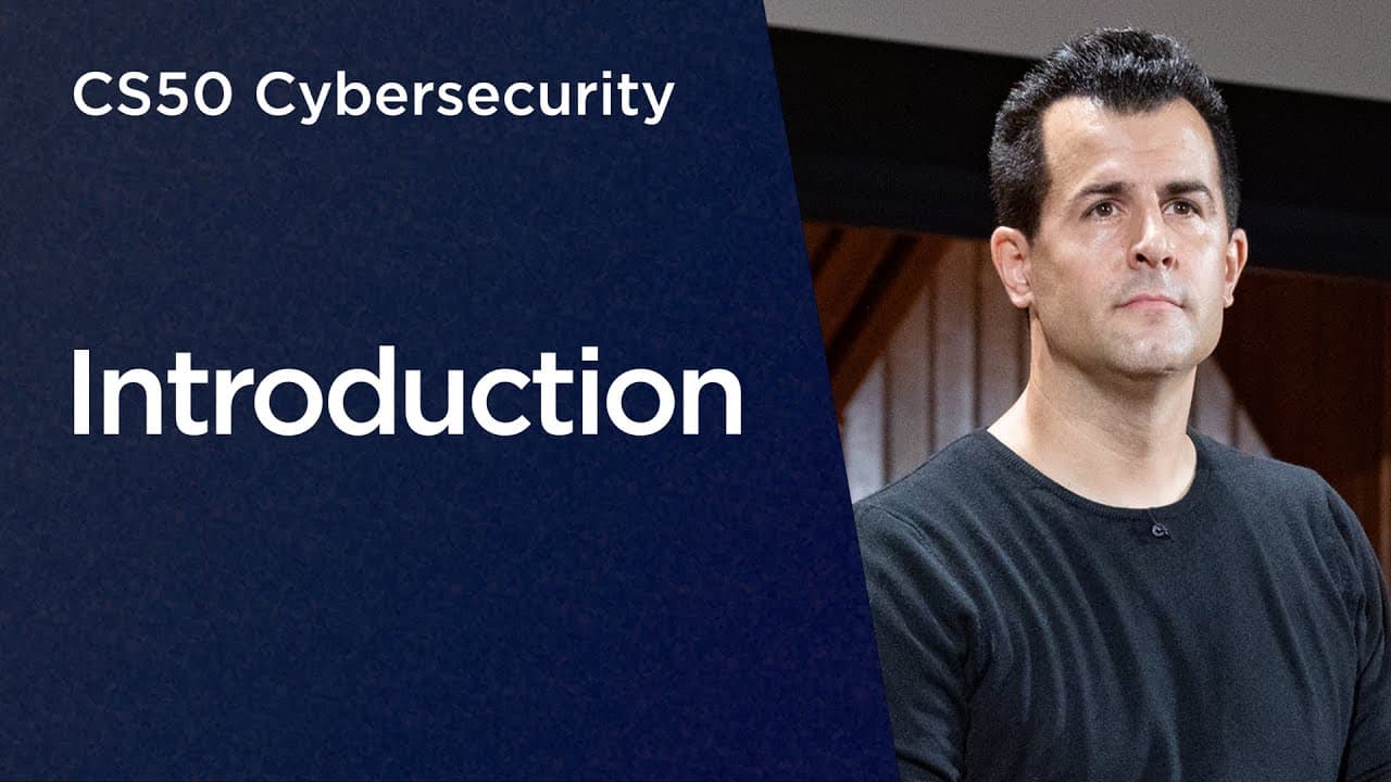 CS50's Introduction to Cybersecurity